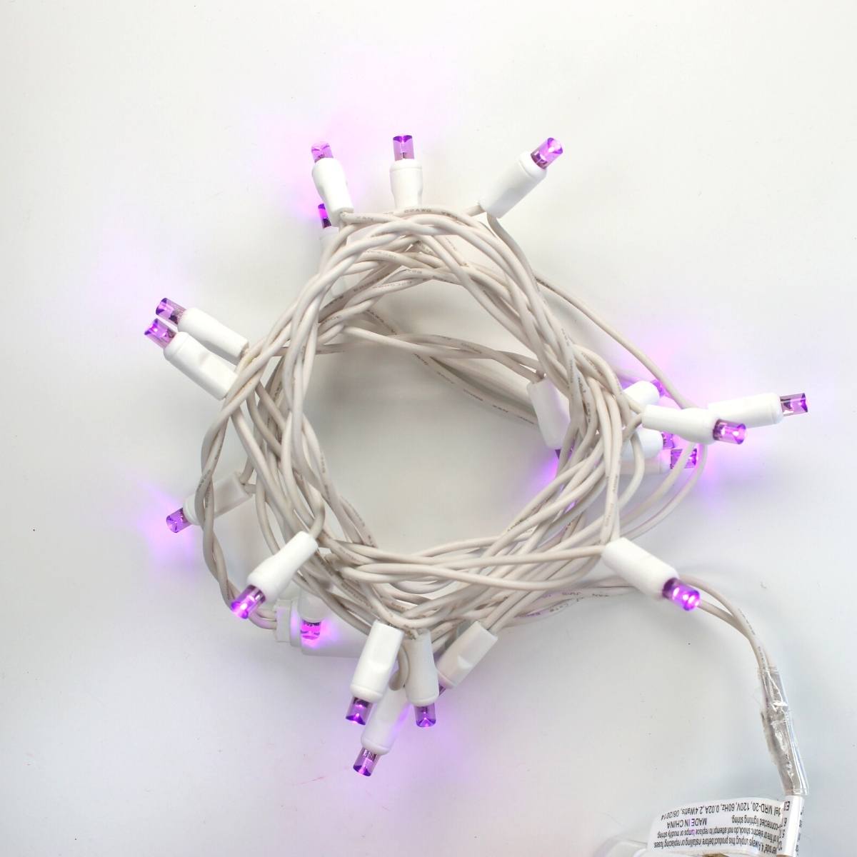 Purple White Cord, Purple White String