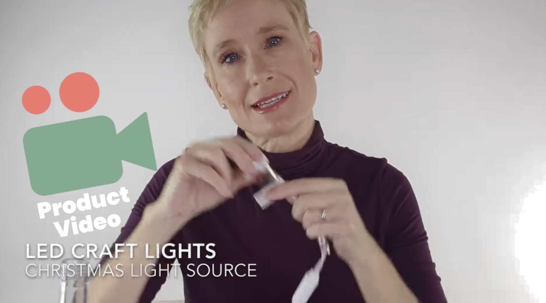 Video: LED Craft Lights – Christmas Light Source