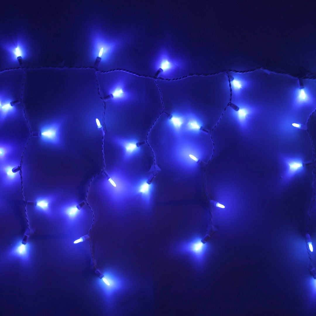 Blue Icicle LED Lights (Plug-in)