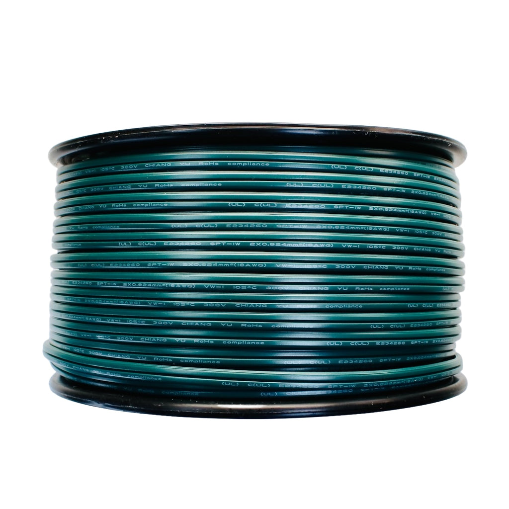 Pololu - Stranded Wire: Green, 22 AWG, 50 Feet