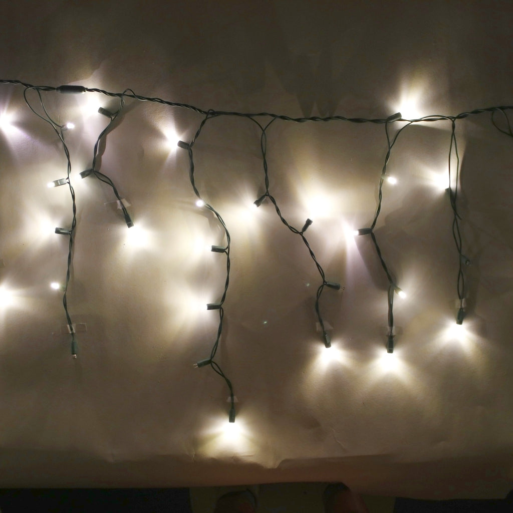 16+ Green Wire Icicle Lights